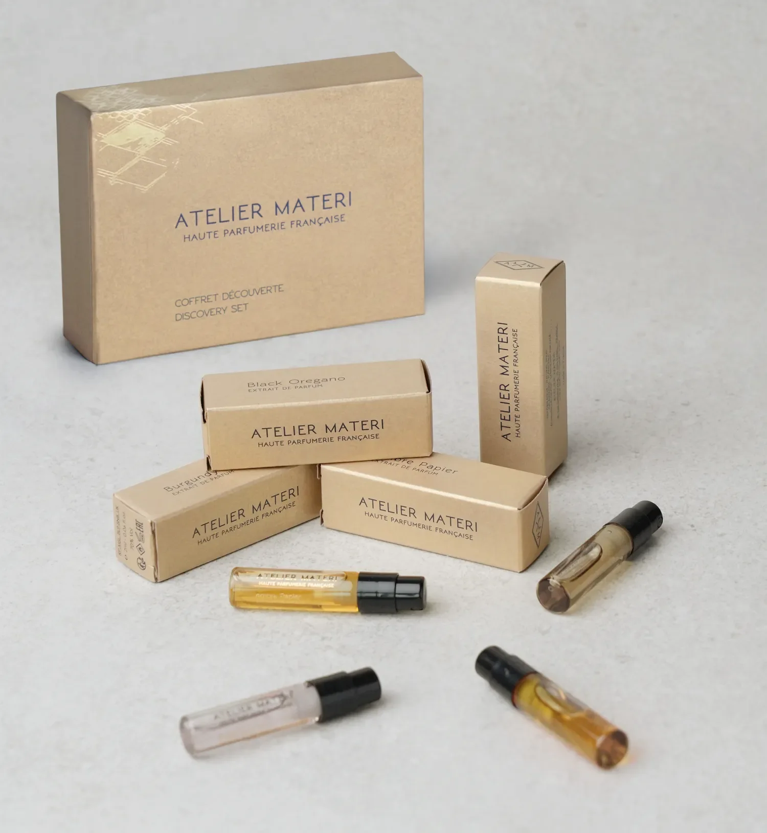 PACK DECOUVERTE (4 x 2ML) Atelier Materi Extrait
