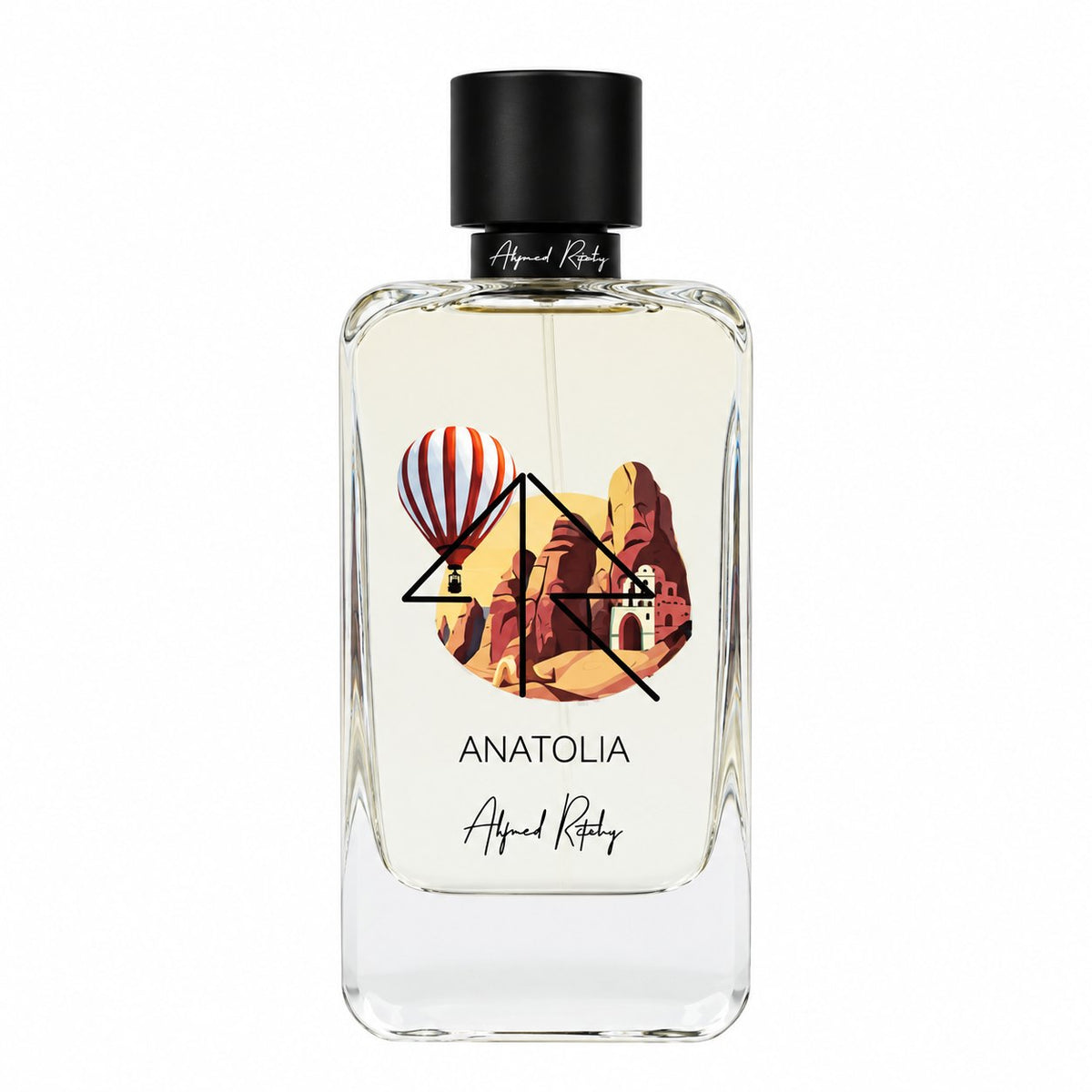 Anatolia d'Alfred Ritchy, eau de parfum 100 ml, flacon de face sur fond blanc.