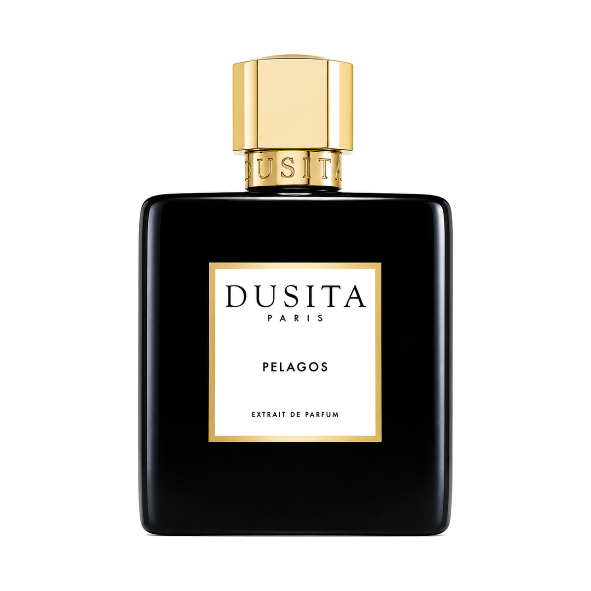 Dusita Paris Pelagos, extrait de parfum 50 ml, flacon noir