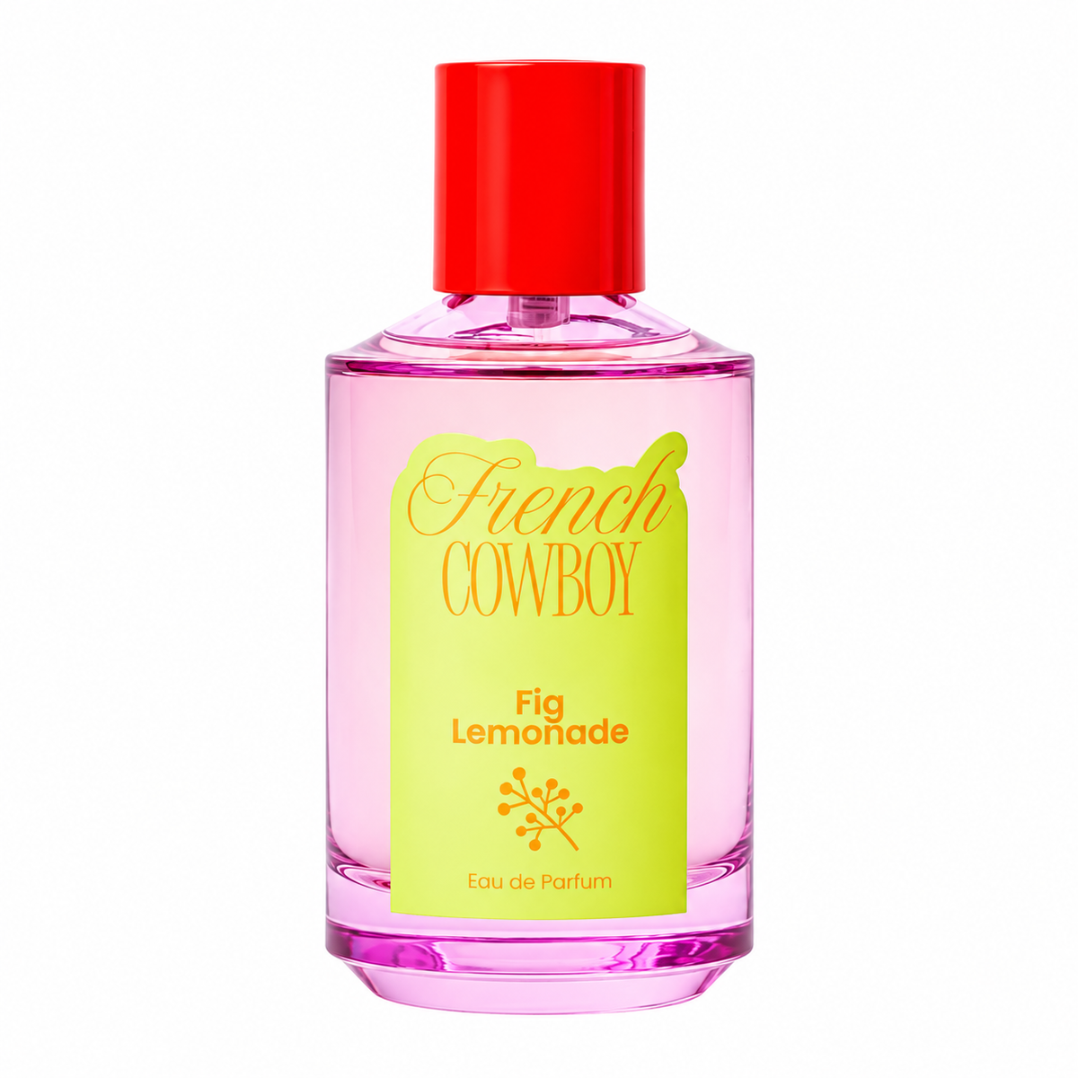 Fig Lemonade de French Cowboy, eau de parfum 100 ml, flacon de face sur fond blanc.