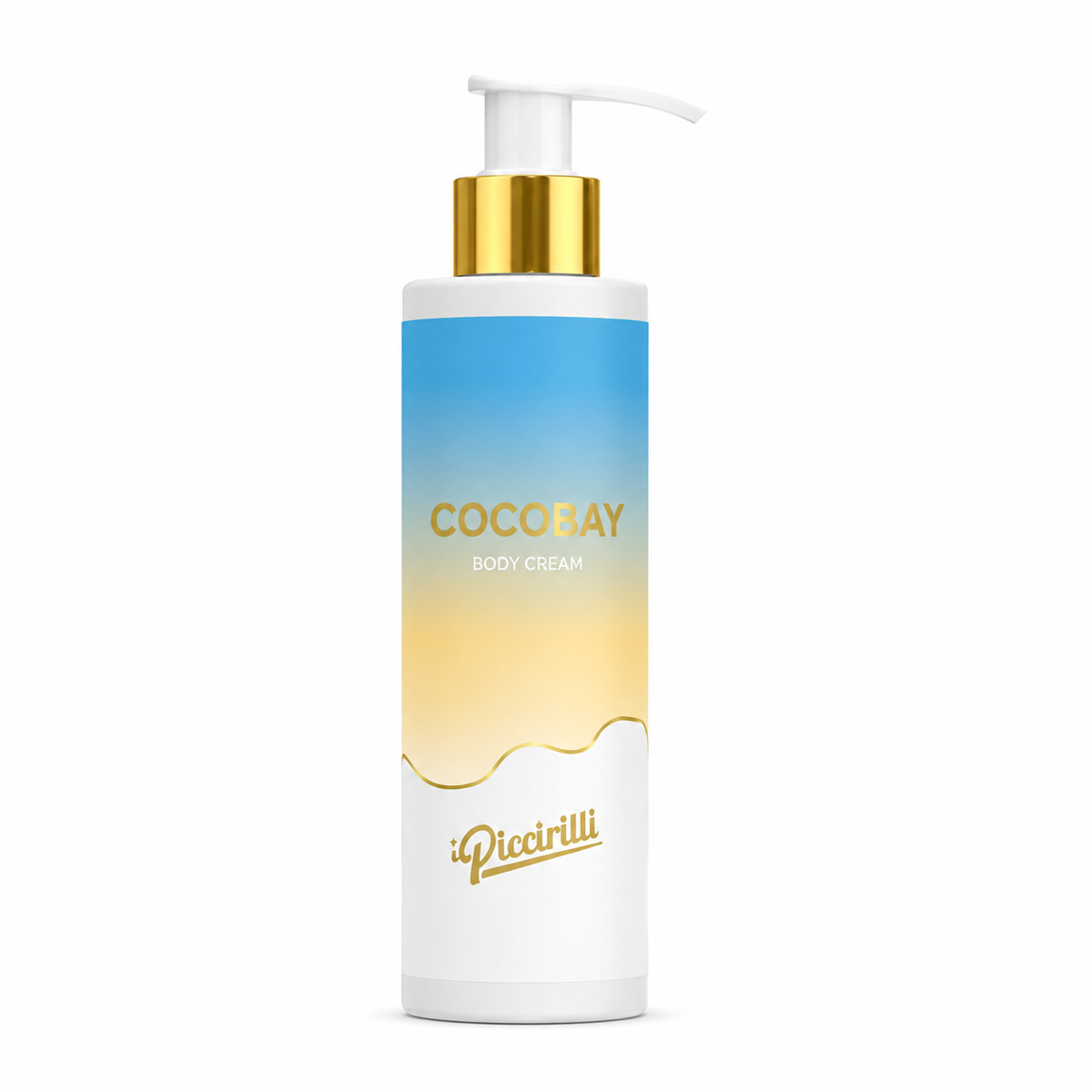 Crème corporelle Cocobay d'iPiccirilli, 250 ml, pot de face sur fond blanc.