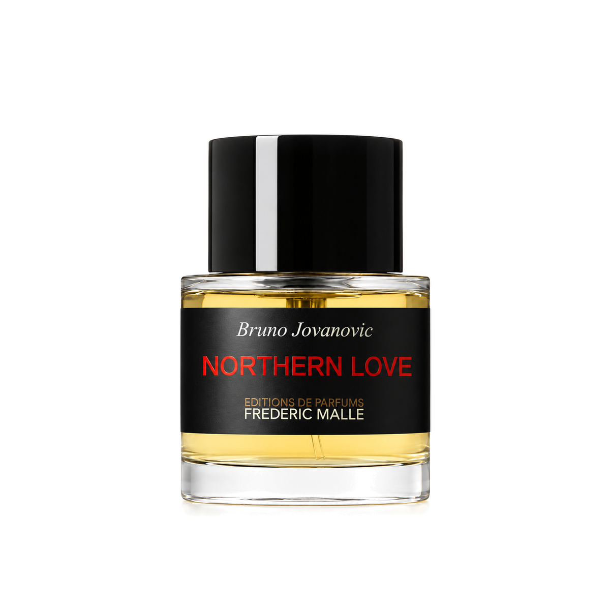 Northern Love de Frédéric Malle, eau de parfum 50 ml, flacon de face sur fond blanc.