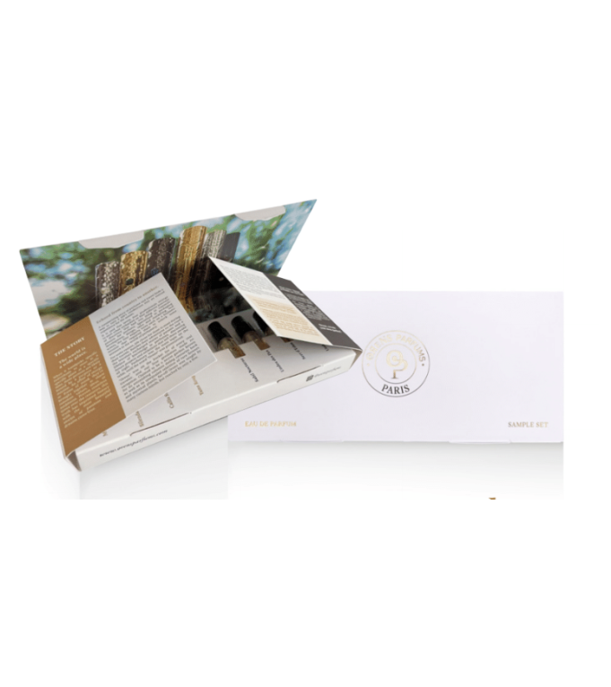Pack découverte Orens Parfums, huit eaux de parfum en flacons de 2 ml