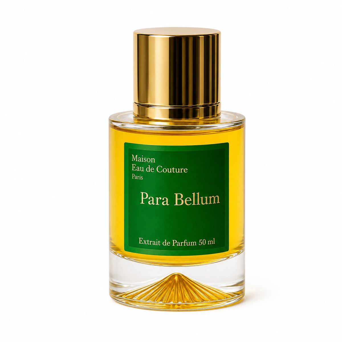 Para Bellum de Maison Eau de Couture, extrait de parfum 50 ml, flacon de face sur fond blanc.