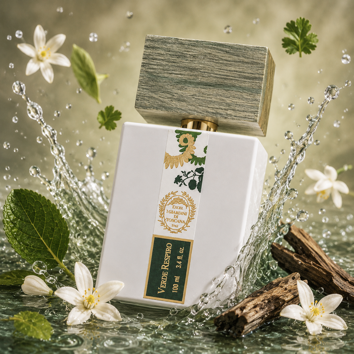 Verde Respiro by Giardini di Toscana – parfum de niche italien avec sauge sclarée, lavande et mousse de chêne