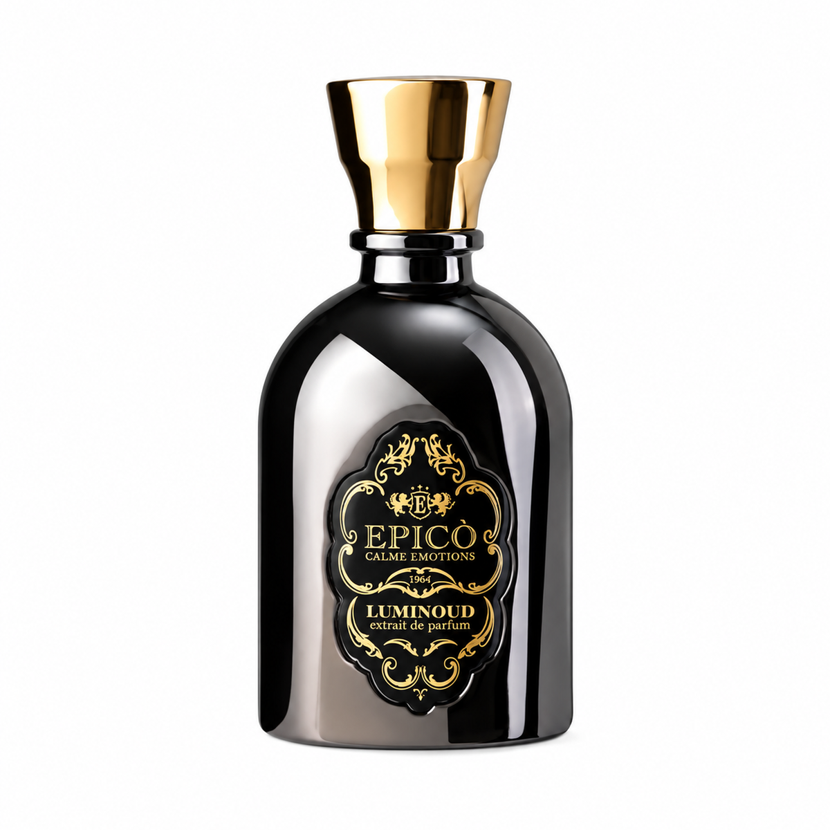Luminoud d'Epicò, extrait de parfum 100 ml au géranium, à la framboise et au safran.
