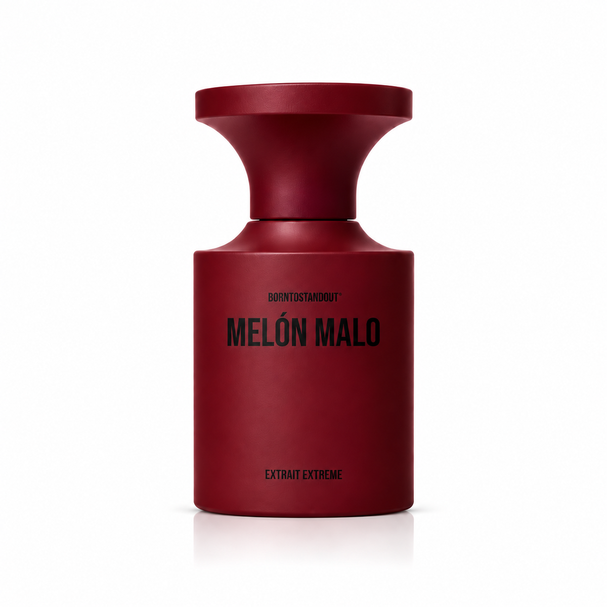 Melón Malo de Born to Stand Out, extrait extrême 50 ml, flacon de face sur fond blanc.
