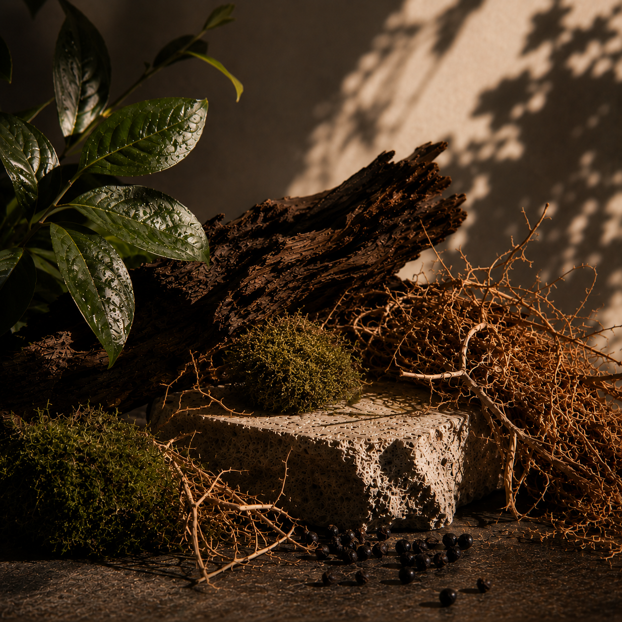 Vetiver Extraordinaire de Frédéric Malle, eau de parfum, flacon en mise en scène.