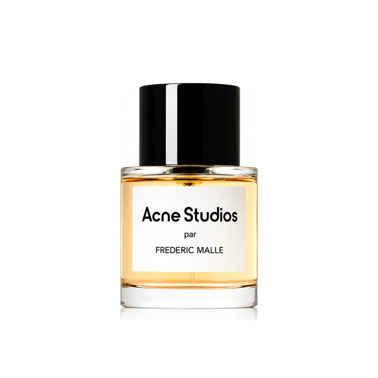 Acne Studios par Frédéric Malle, eau de parfum 50 ml, flacon de face sur fond blanc.