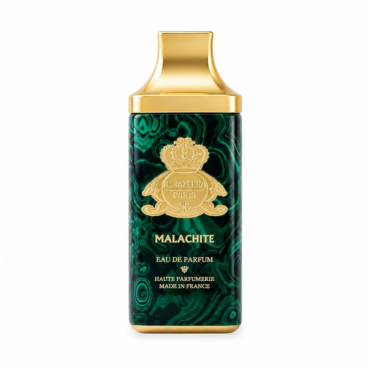 Malachite d'Al Jazeera Perfumes, eau de parfum 100 ml, flacon de face sur fond blanc.