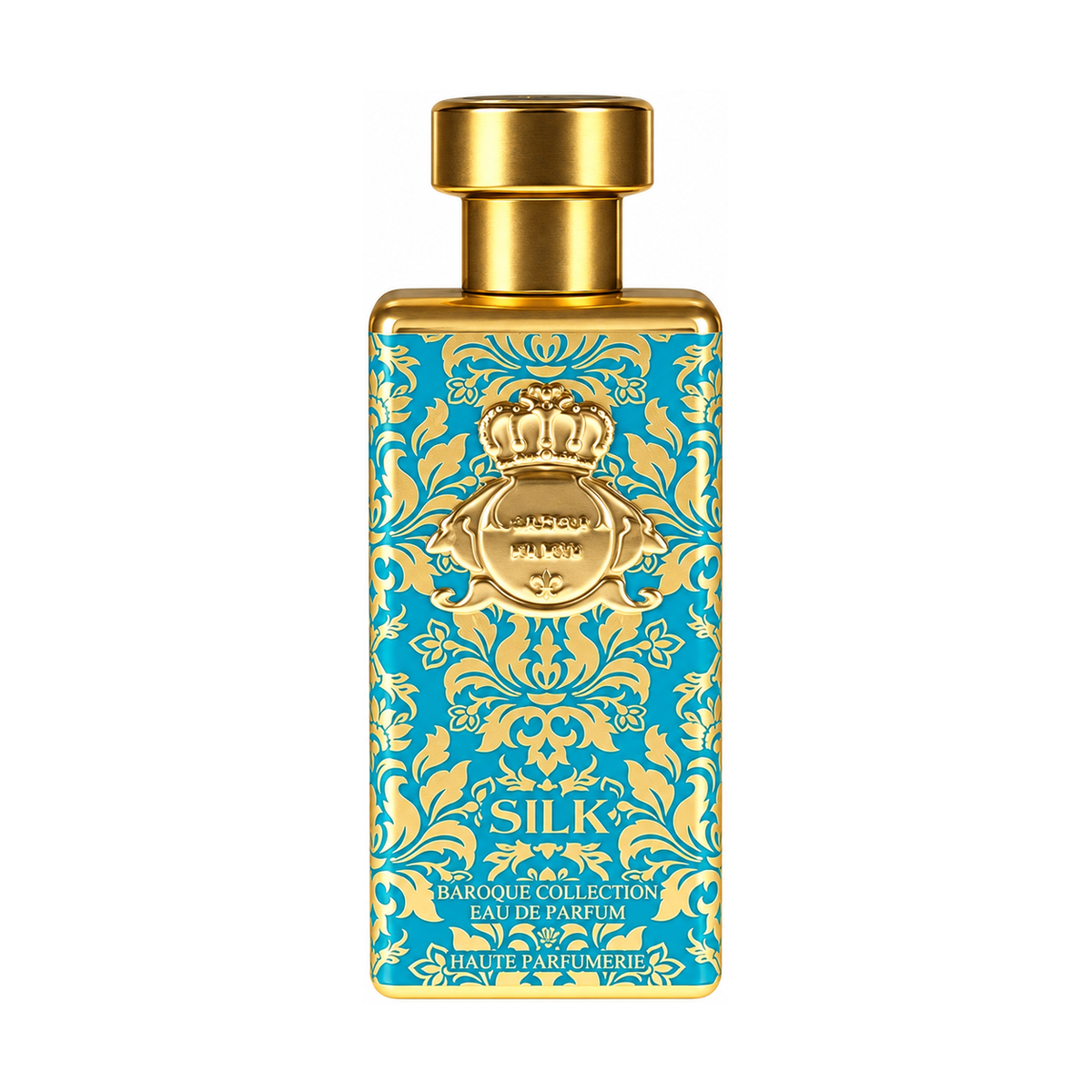 Silk d'Al Jazeera Perfumes, eau de parfum 60 ml, flacon de face sur fond blanc.