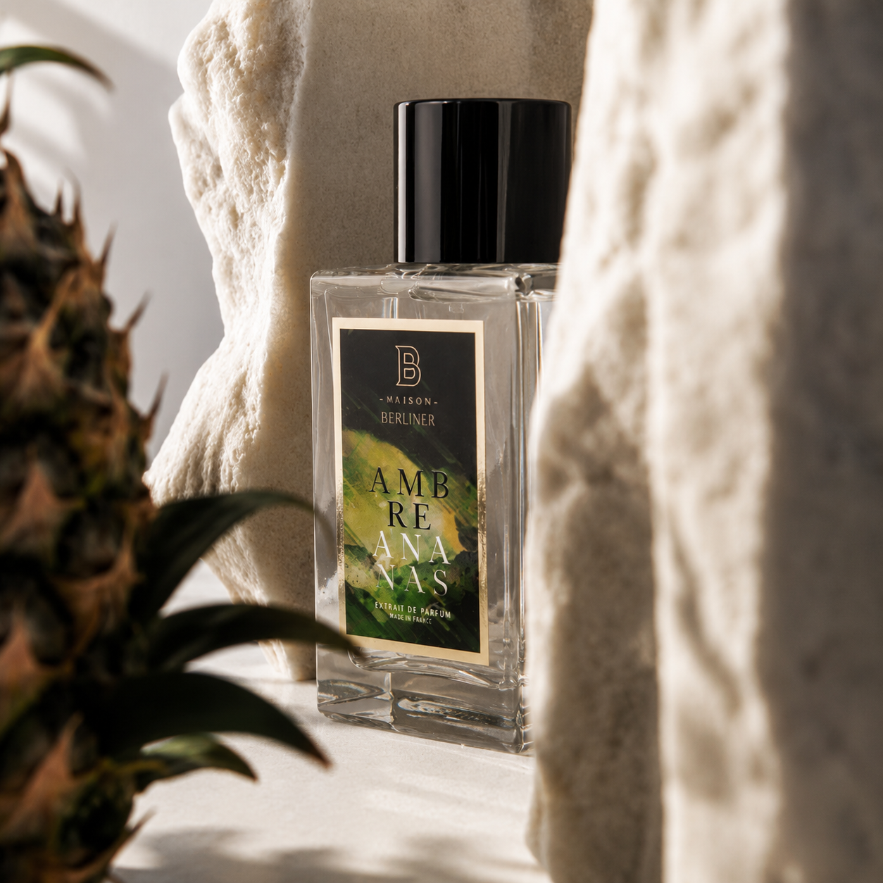 Ambre ananas Maison Berliner Extrait de Parfum avec ananas