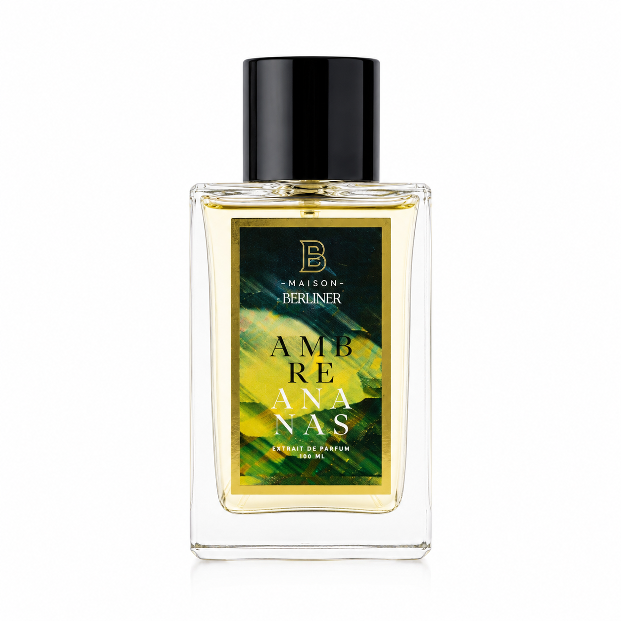Ambre ananas Maison Berliner Extrait de Parfum sur fond blanc