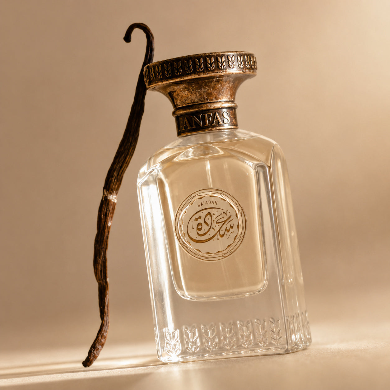 Sa'adah d'Anfas, eau de parfum 75 ml, visuel artistique de la maison.
