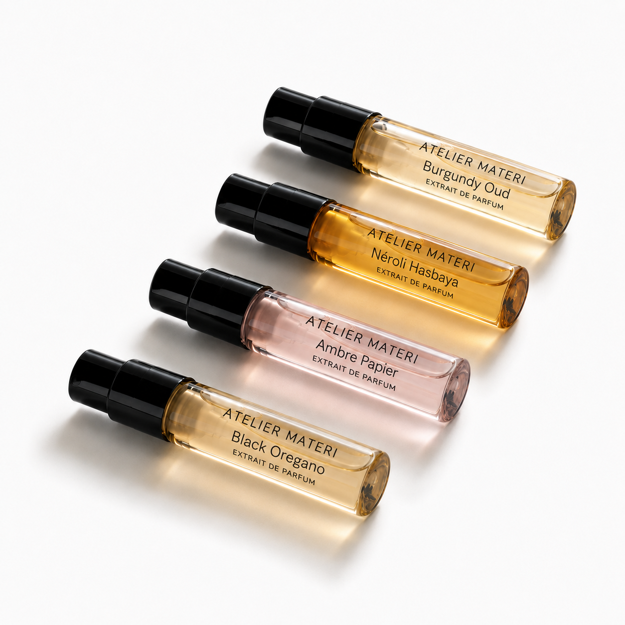 Atelier Materi Pack Découverte Extraits de Parfum (4 x 2 ml)