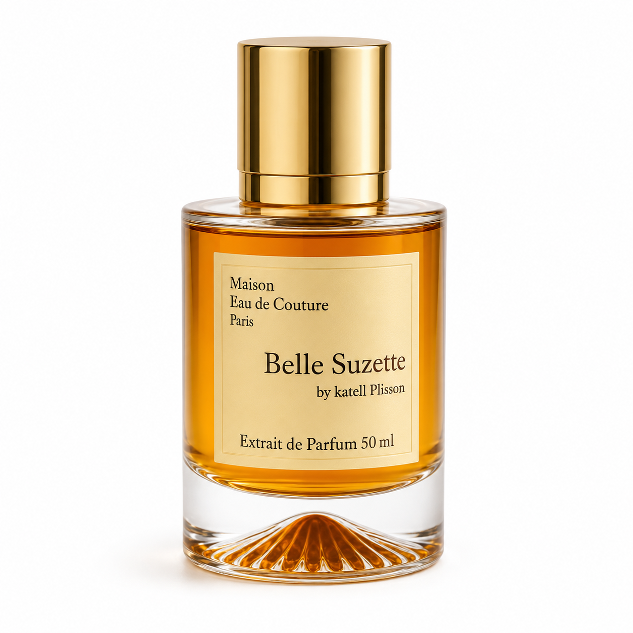 Parfum Maison Eau de Couture Belle Suzette Extrait de Parfum 50 ml sur fond blanc.