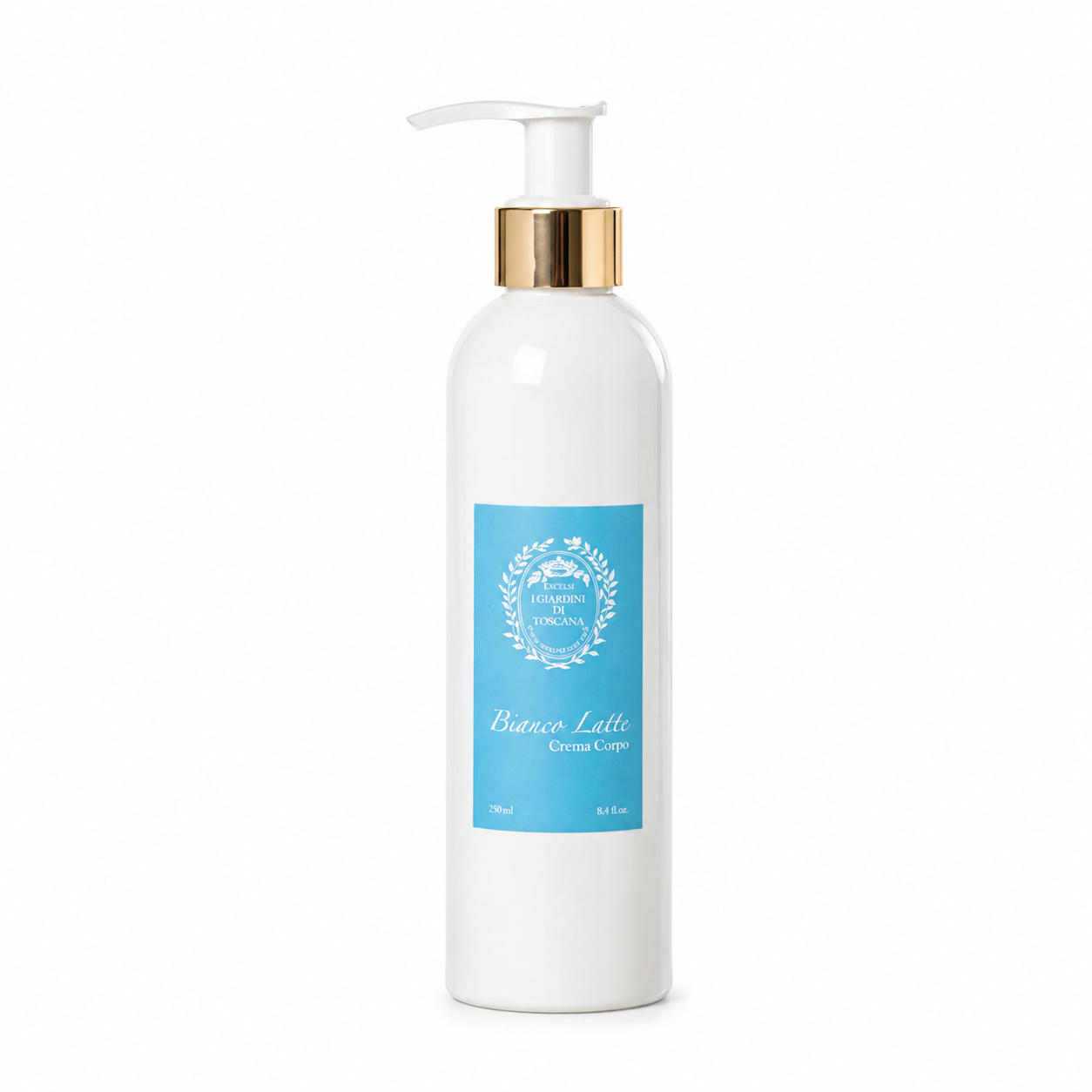 Crème Corps Bianco Latte by Giardini di Toscana – soin parfumé gourmand lacté 250ml