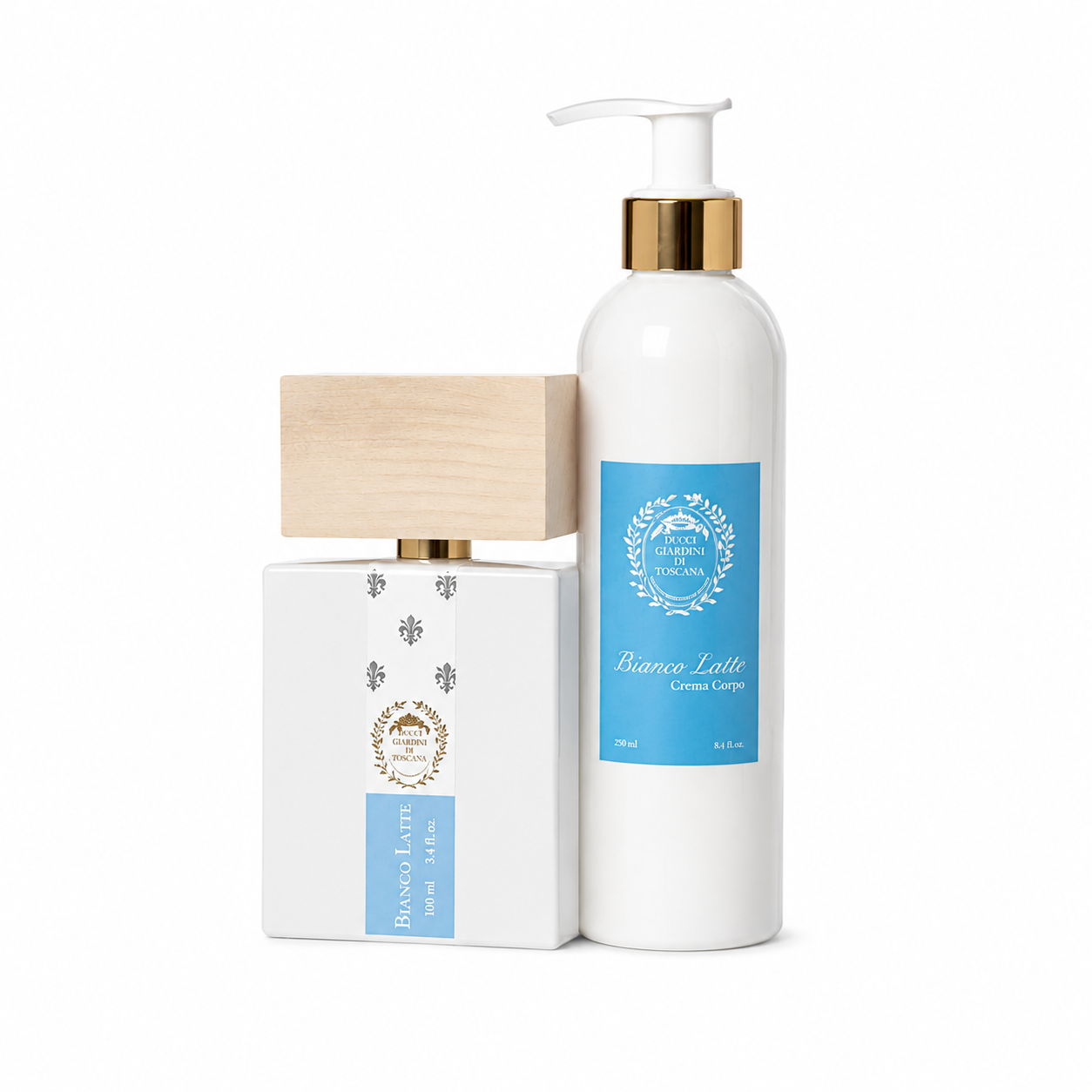 Bianco Latte Giardini di Toscana parfum et crème corps