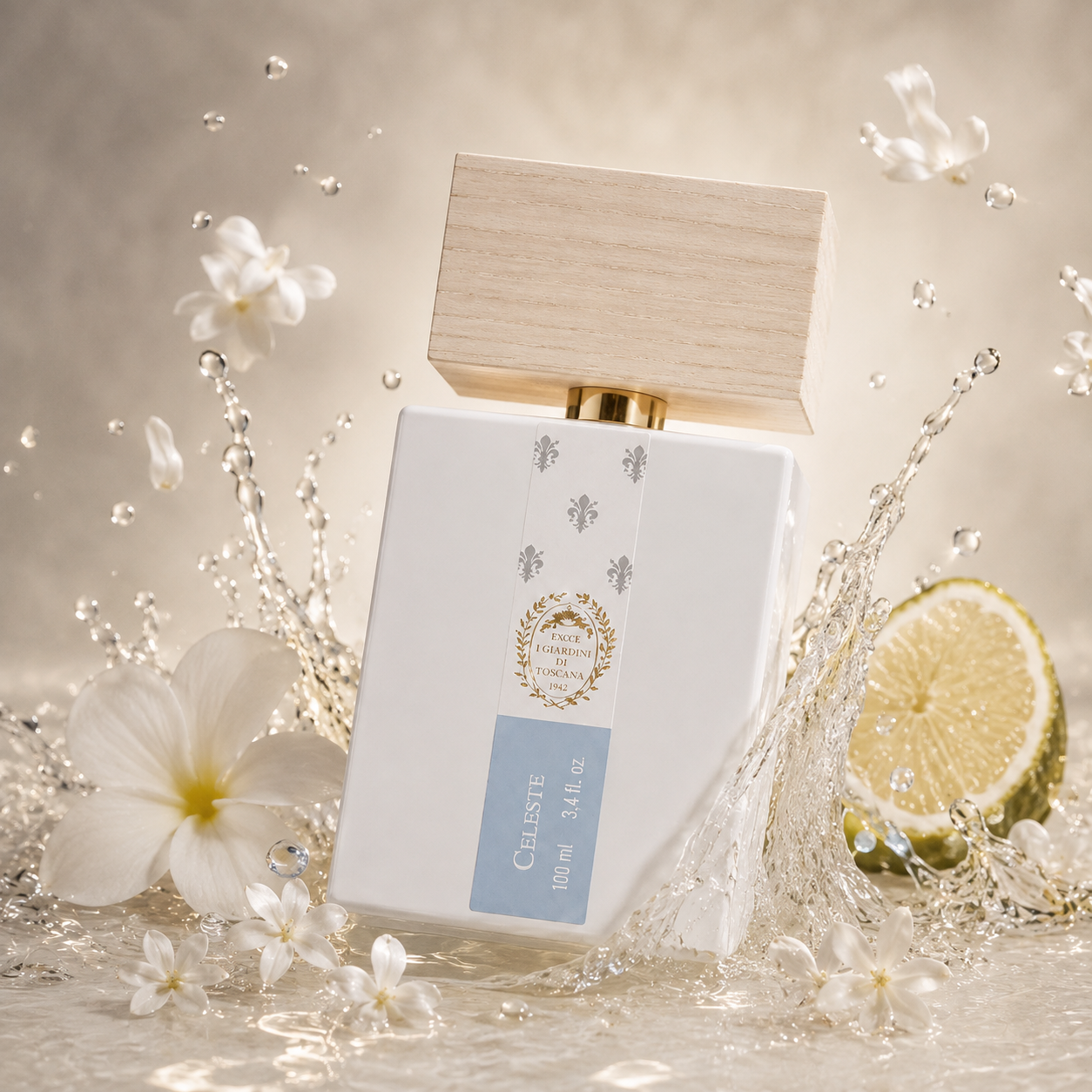 Parfum Celeste Giardini di Toscana univers floral frais et lumineux