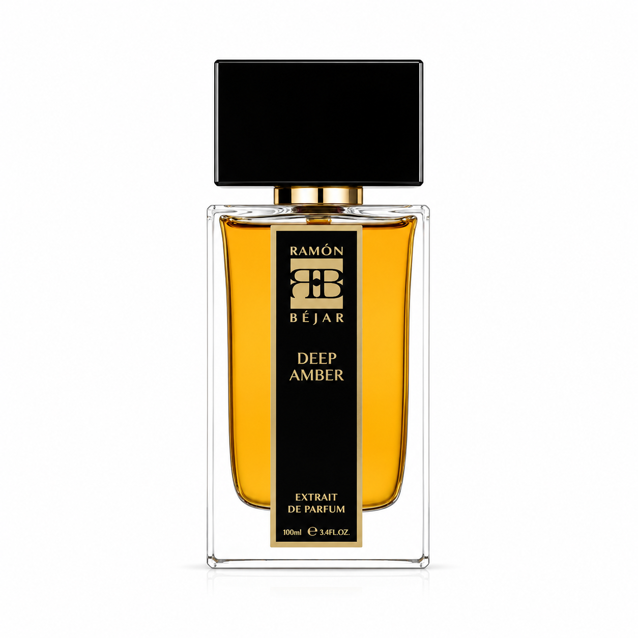 Deep Amber Ramon Bejar Extrait de Parfum 100 ml sur fond blanc
