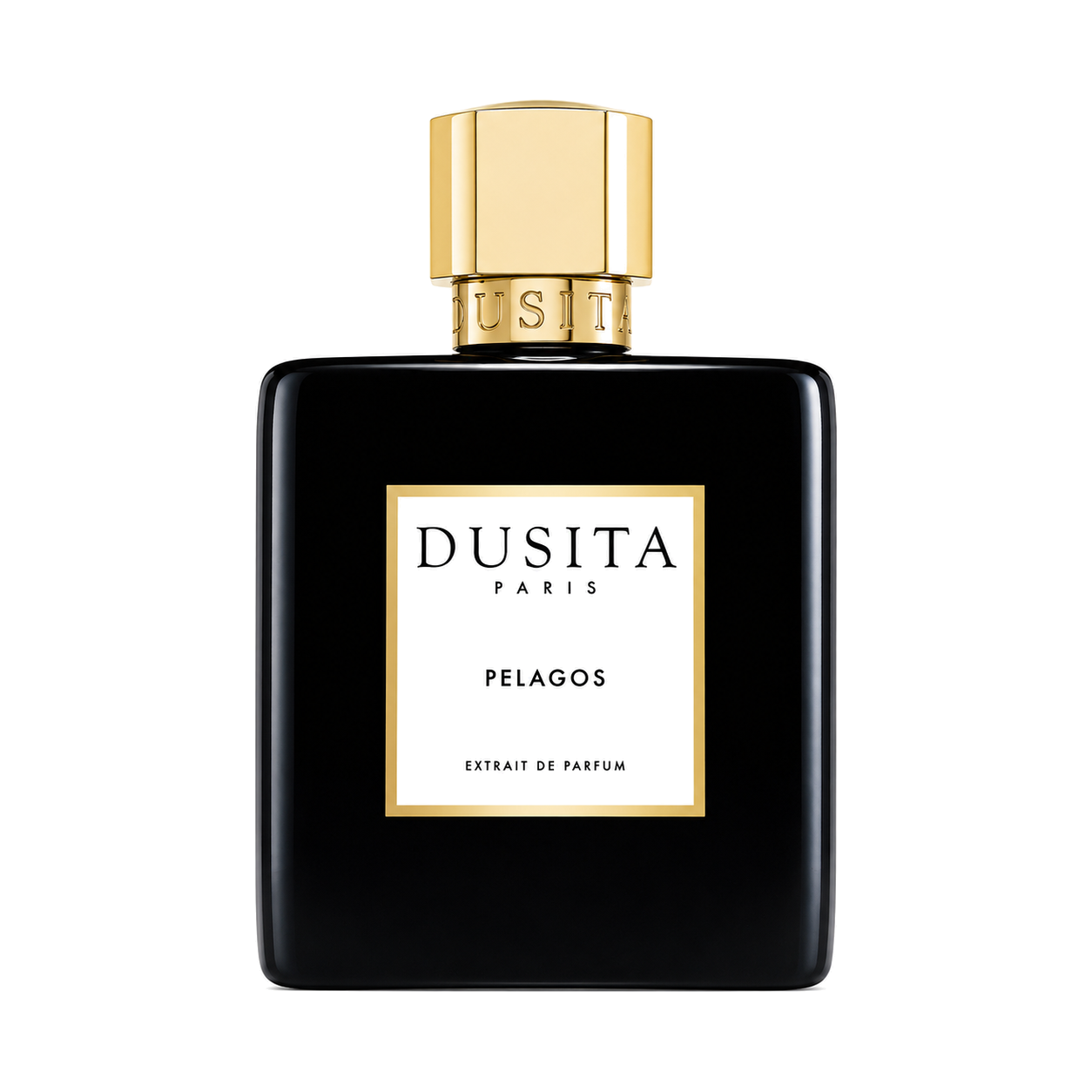 Dusita Paris Pelagos, extrait de parfum 50 ml, flacon noir