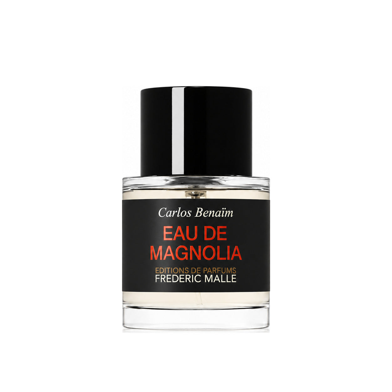 Eau de Magnolia de Frédéric Malle, eau de toilette 50 ml, flacon de face sur fond blanc.