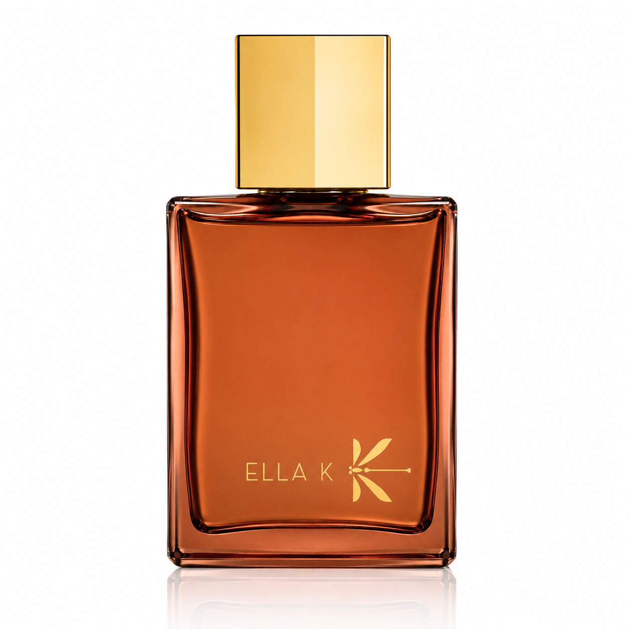 Parfum Amber K Ella K 100 ml vue de face sur fond blanc