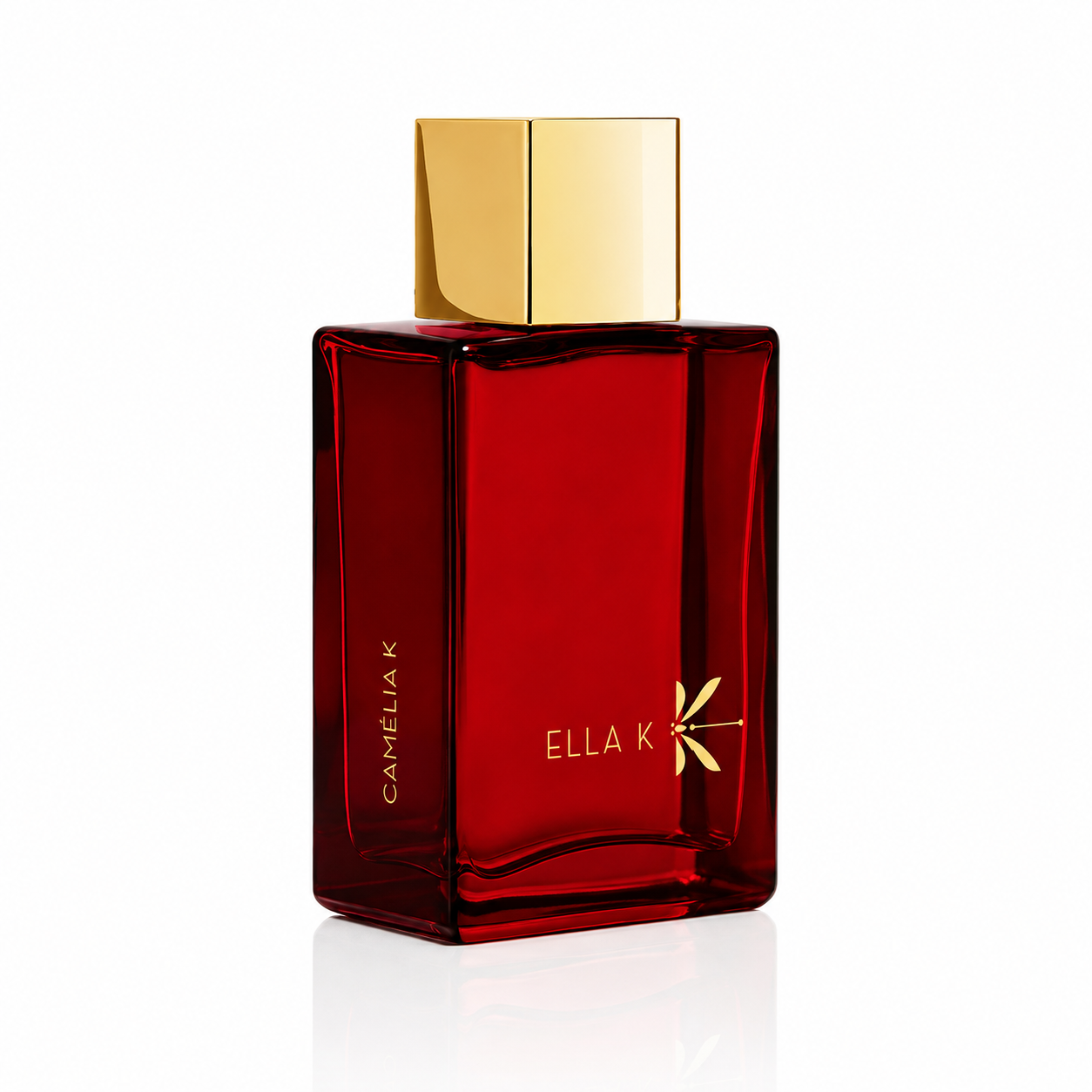 Parfum Camélia K Ella K vue trois quarts sur fond blanc