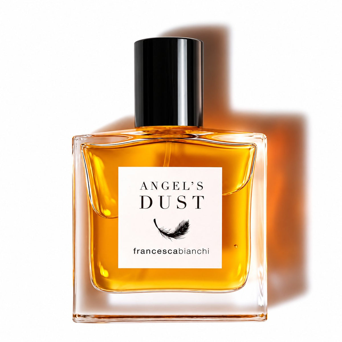 Angel's Dust de Francesca Bianchi, extrait de parfum 30 ml, flacon de face sur fond blanc.