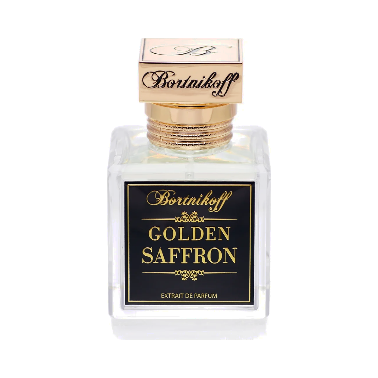 Flacon d'extrait de parfum Bortnikoff Golden Saffron 50 ml
