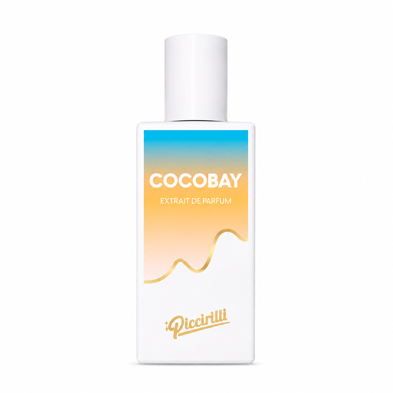 Cocobay iPiccirilli – Extrait de Parfum 30 ml sur fond blanc