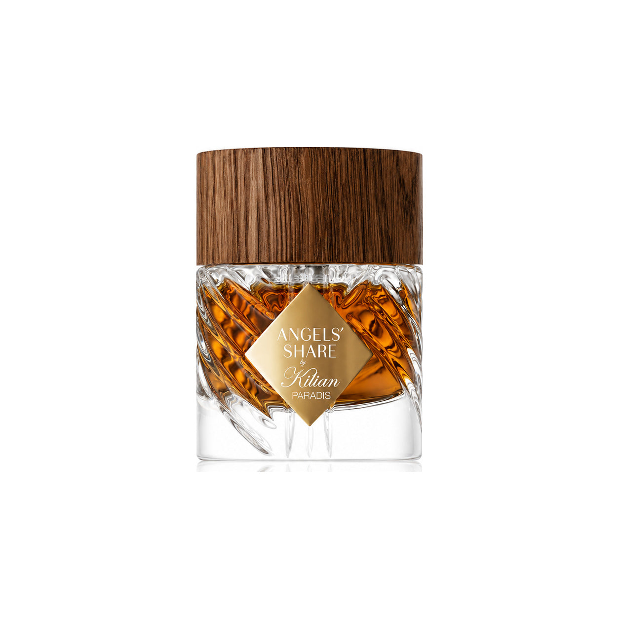 Angels' Share Paradis de Kilian, eau de parfum 50 ml, flacon de face sur fond blanc.