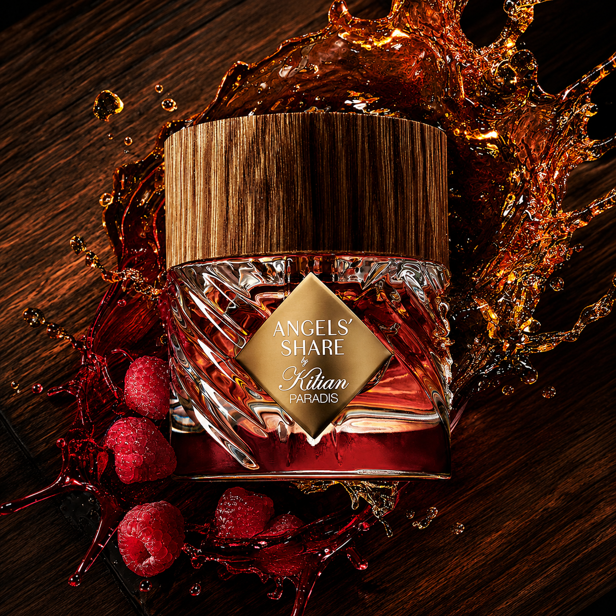Angels' Share Paradis de Kilian, eau de parfum 50 ml, visuel artistique de la maison.