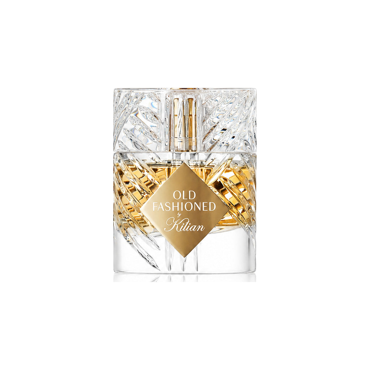 Old Fashioned de Kilian, eau de parfum 50 ml, flacon de face sur fond blanc.