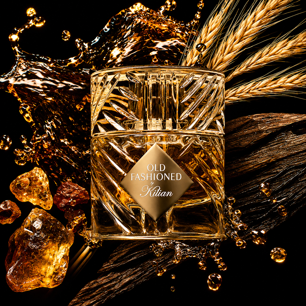 Old Fashioned de Kilian, eau de parfum 50 ml, visuel artistique de la maison.