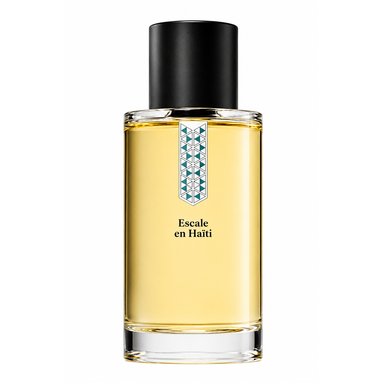 Escale en Haïti de Les Indémodables, eau de Cologne 100 ml, flacon de face sur fond blanc.
