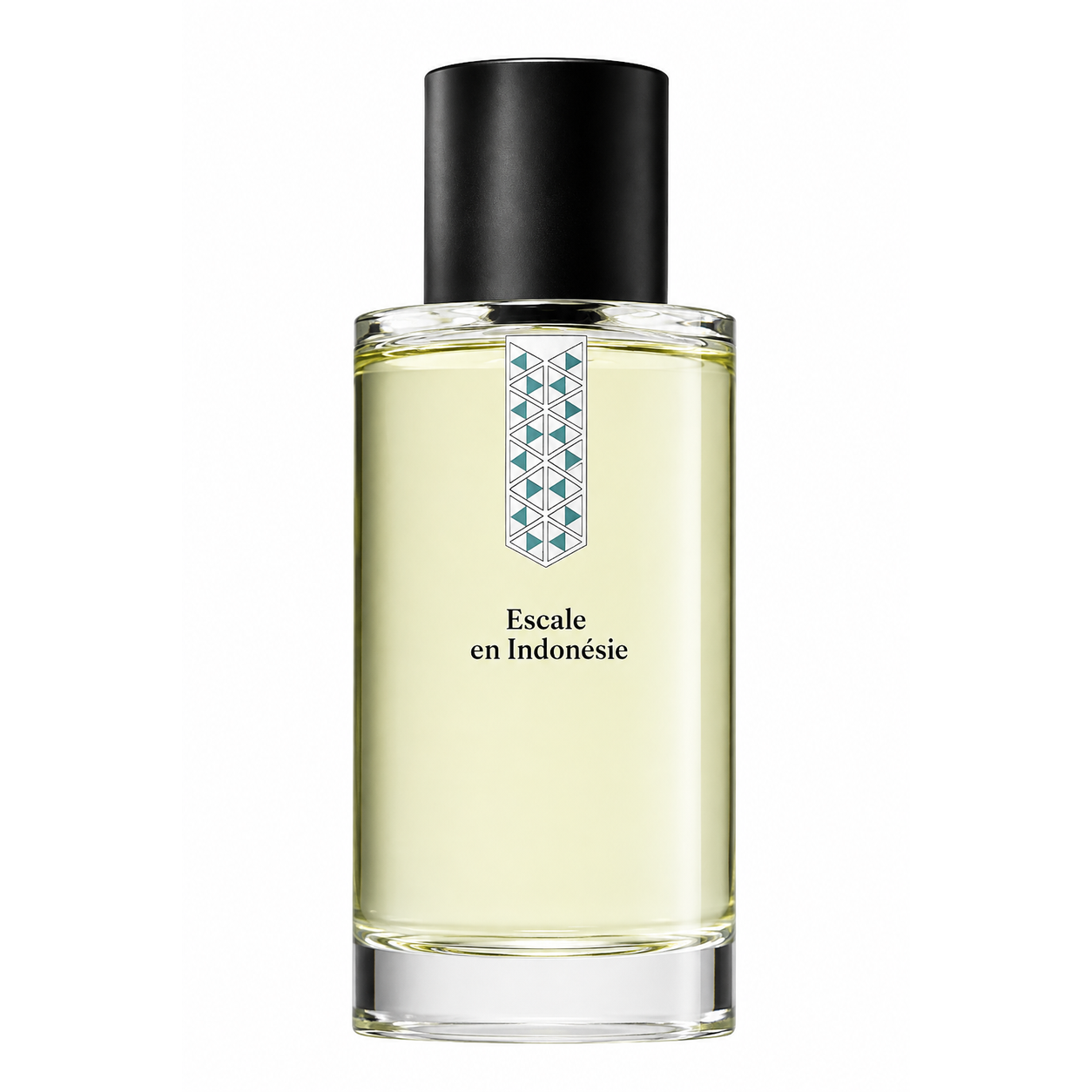 Escale en Indonésie de Les Indémodables, eau de Cologne 100 ml, flacon de face sur fond blanc.