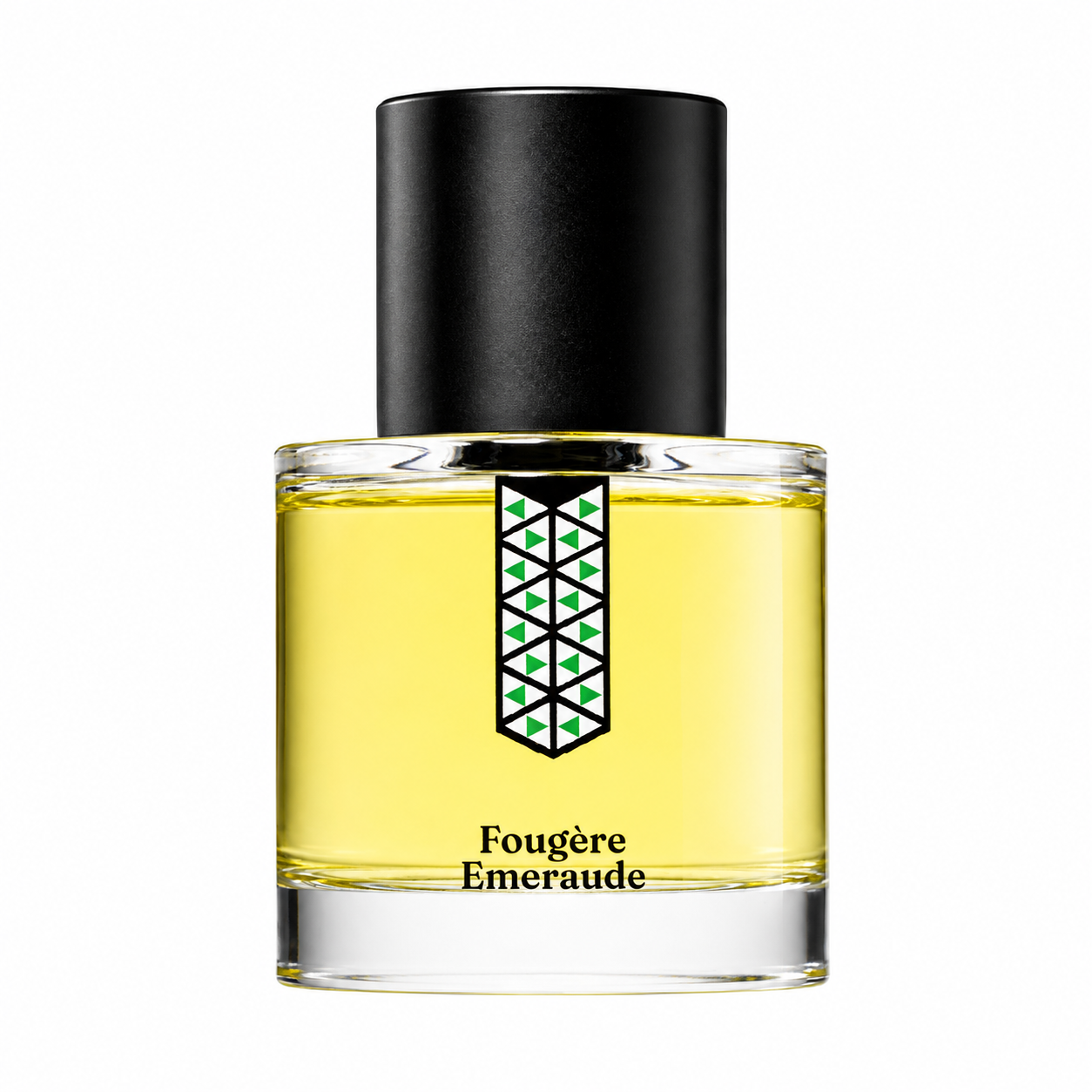 Fougère Émeraude de Les Indémodables, eau de parfum 50 ml, flacon de face sur fond blanc.