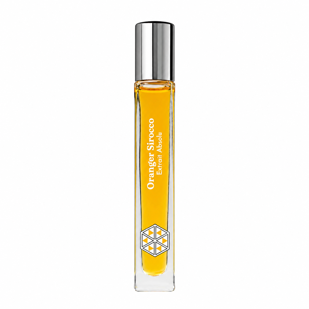 Oranger Sirocco de Les Indémodables, extrait absolu 12,5 ml, flacon de face sur fond blanc.