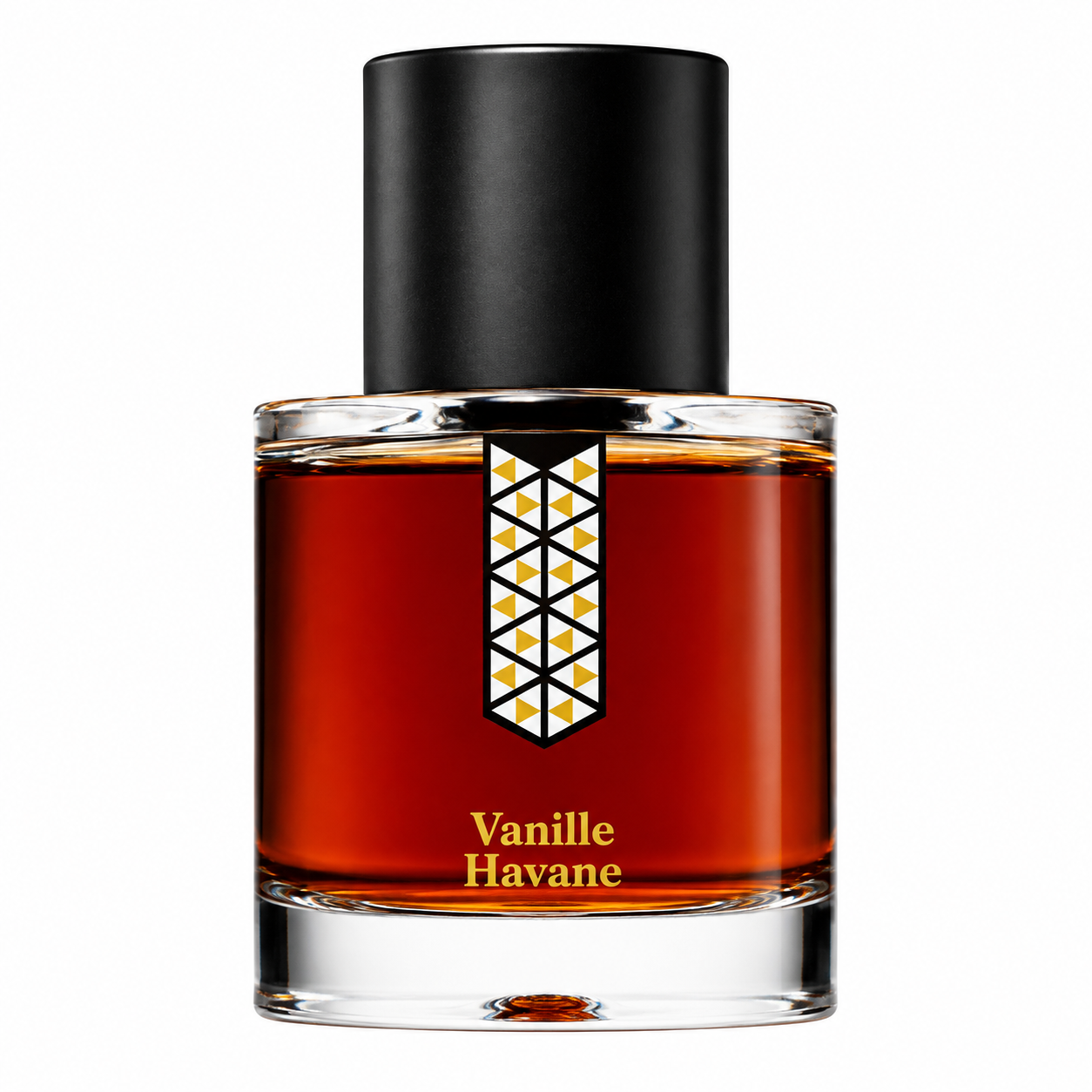 Vanille Havane de Les Indémodables, eau de parfum 50 ml, flacon de face sur fond blanc.