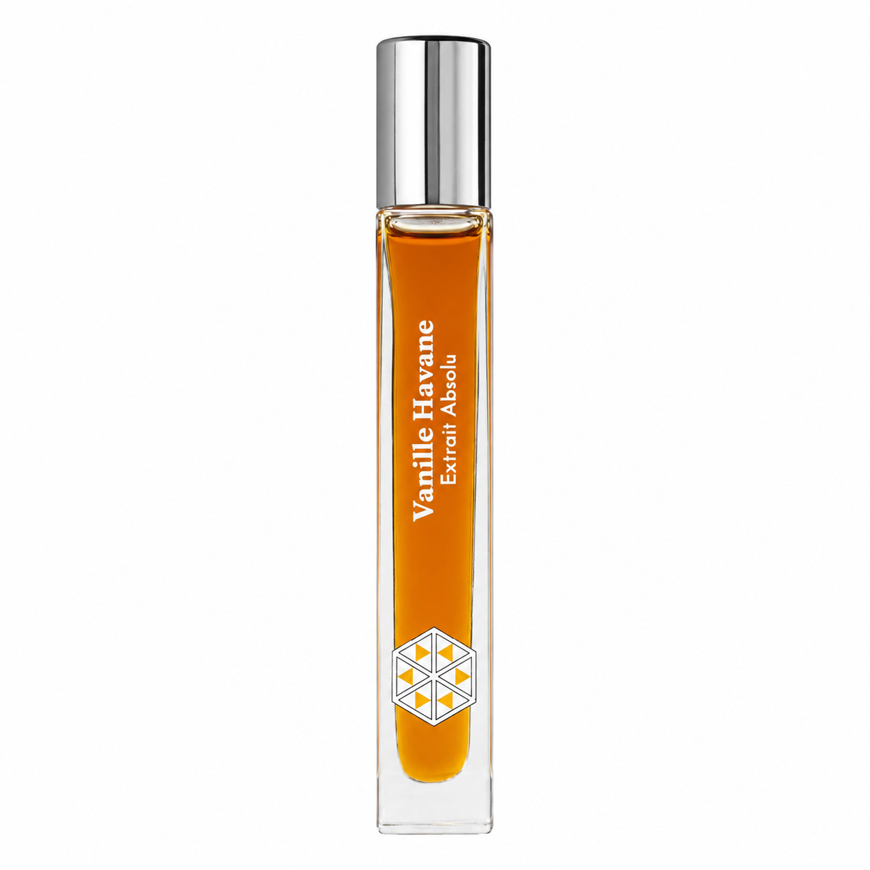 Vanille Havane de Les Indémodables, extrait absolu 12,5 ml, flacon de face sur fond blanc.