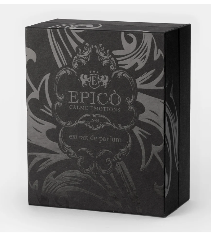 Luminoud d'Epicò, coffret de l'extrait de parfum 100 ml.