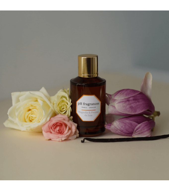 Magnolia & Pivoine de Soie – Eau de Parfum Florale Vanillée