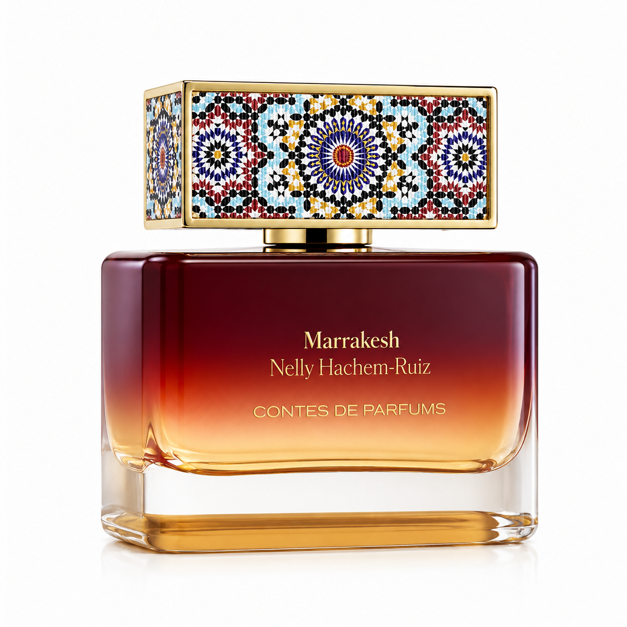 Marrakesh Contes de Parfums eau de parfum 100ml flacon sur fond blanc