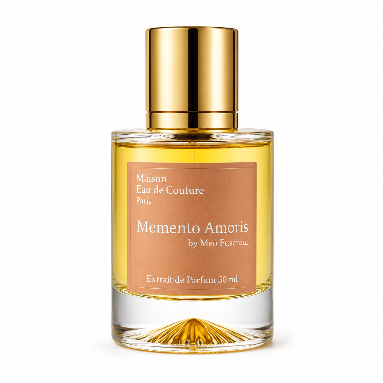 Parfum Maison Eau de Couture Memento Amoris Extrait de Parfum 50 ml sur fond blanc.