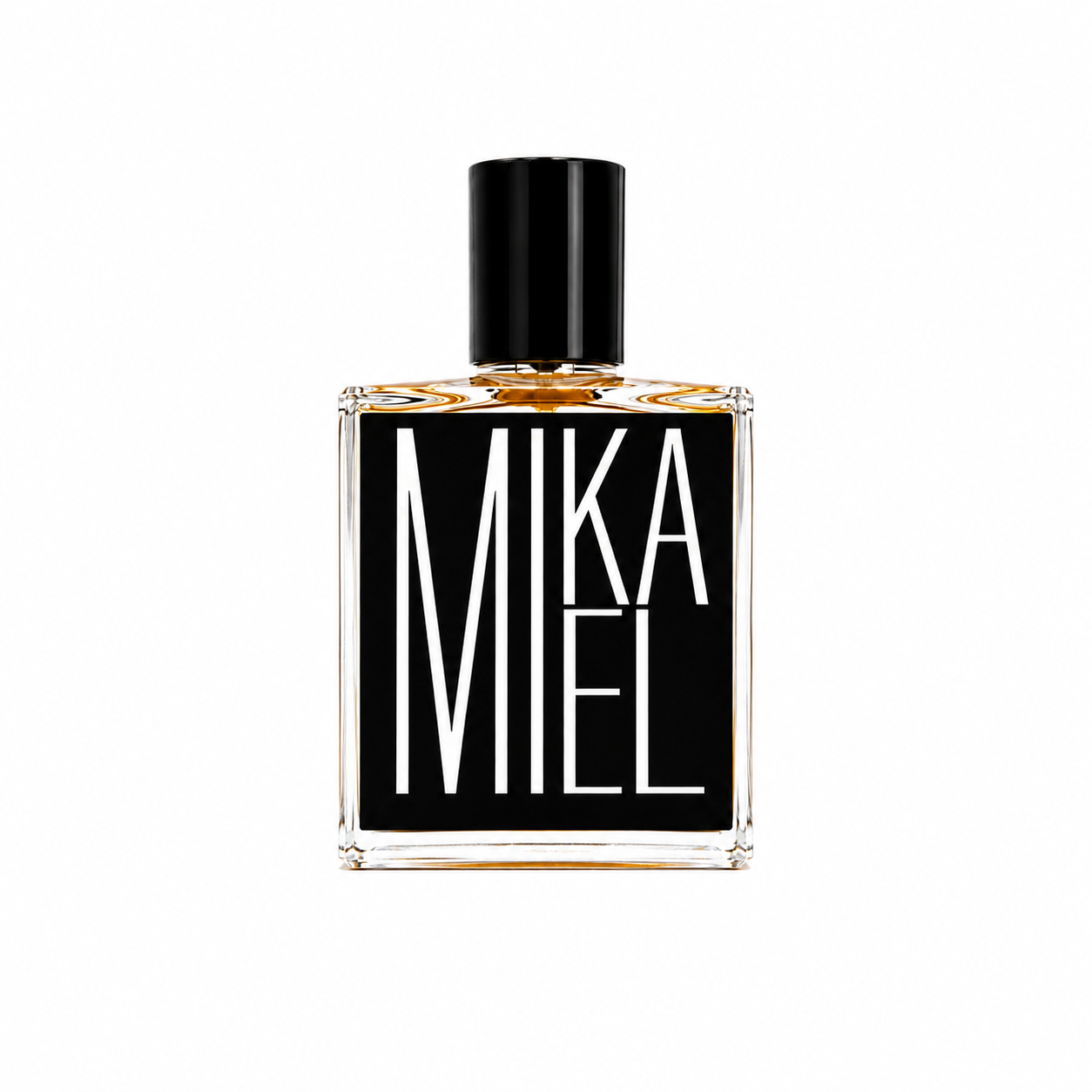 Flacon Mikamiel Indices Parfums sur fond blanc