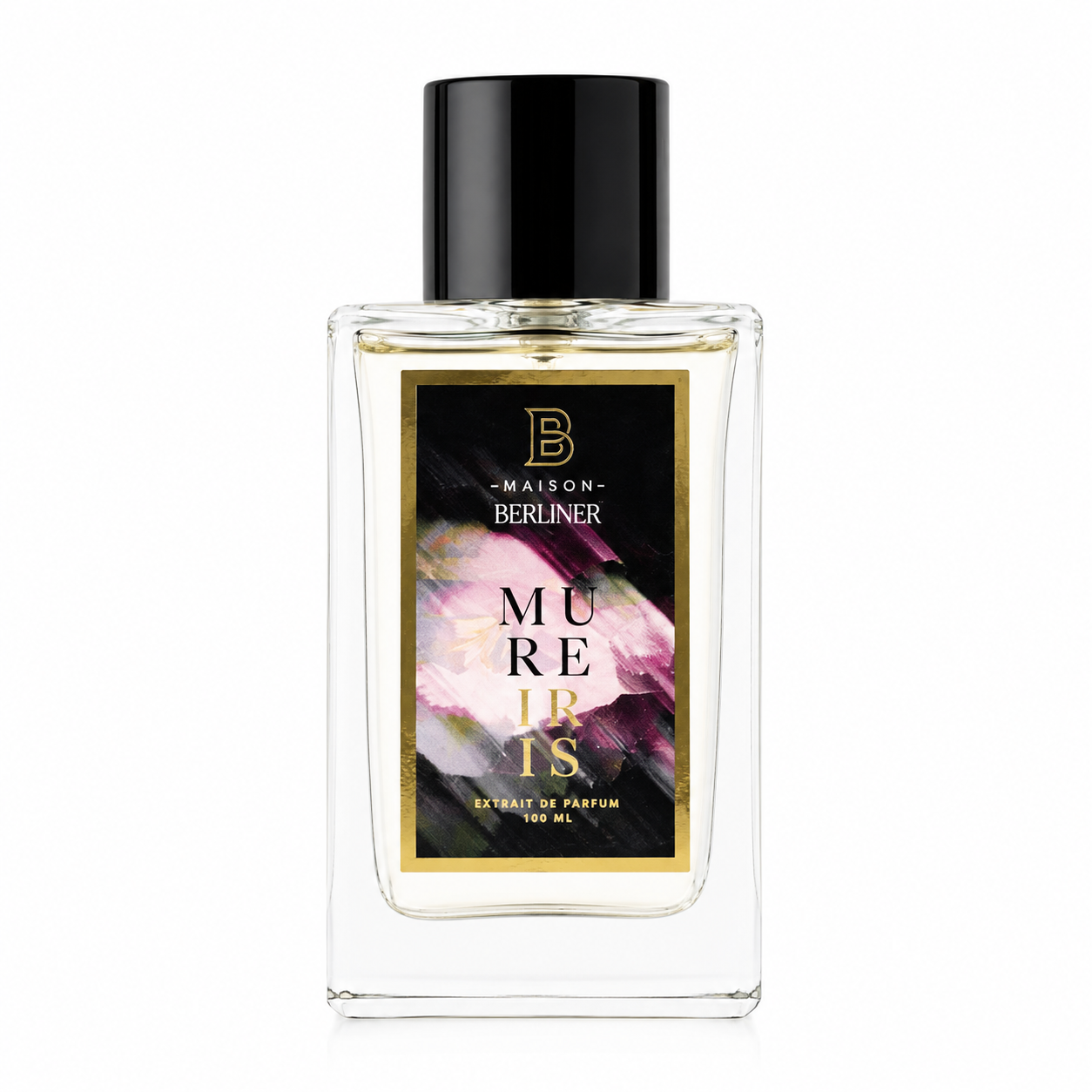 Mure iris Maison Berliner Extrait de Parfum sur fond blanc