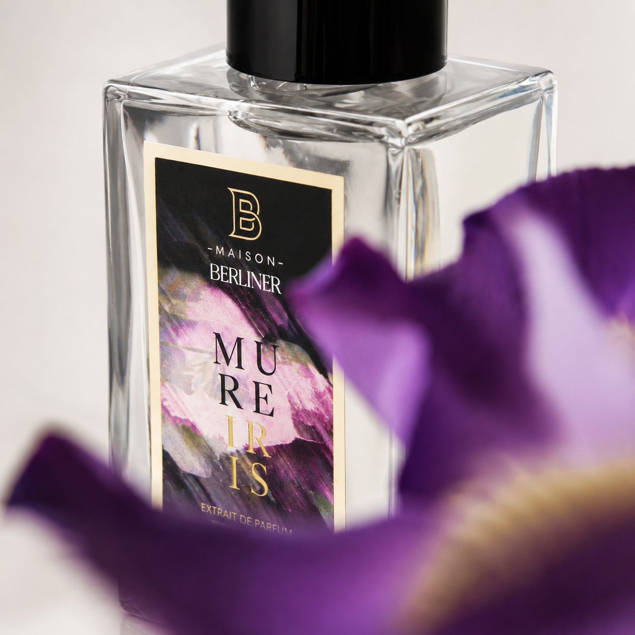 Mure iris Maison Berliner Extrait de Parfum avec iris violet