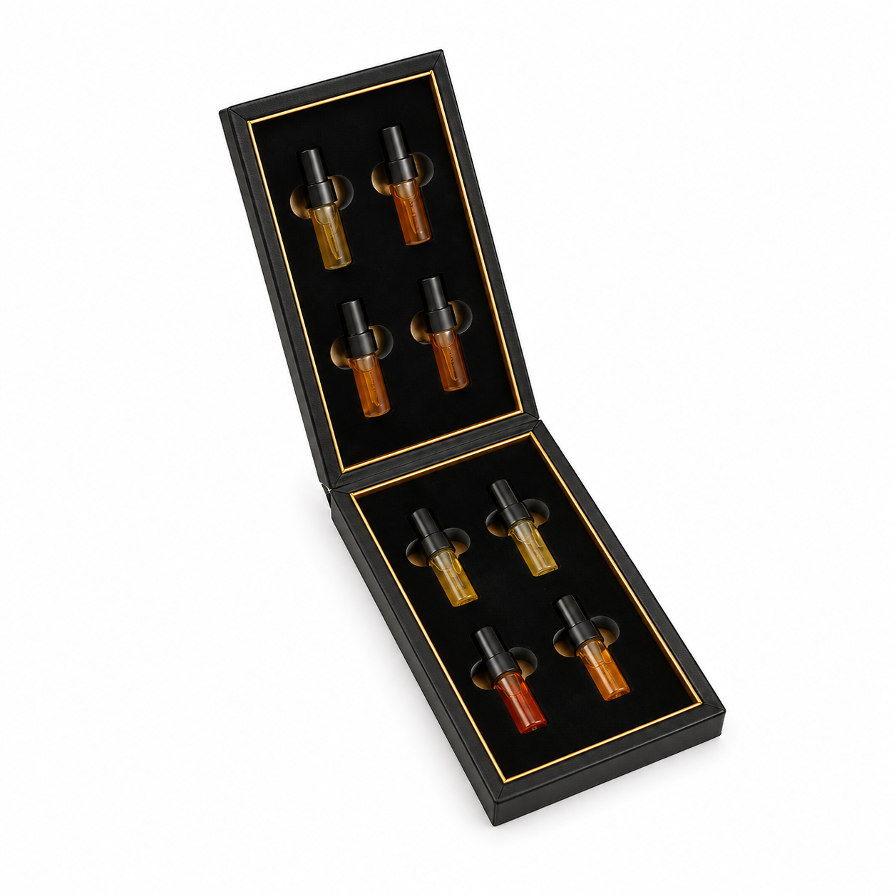 Pack découverte ouvert My Universe Privée Ramon Bejar Extrait de Parfum sur fond blanc