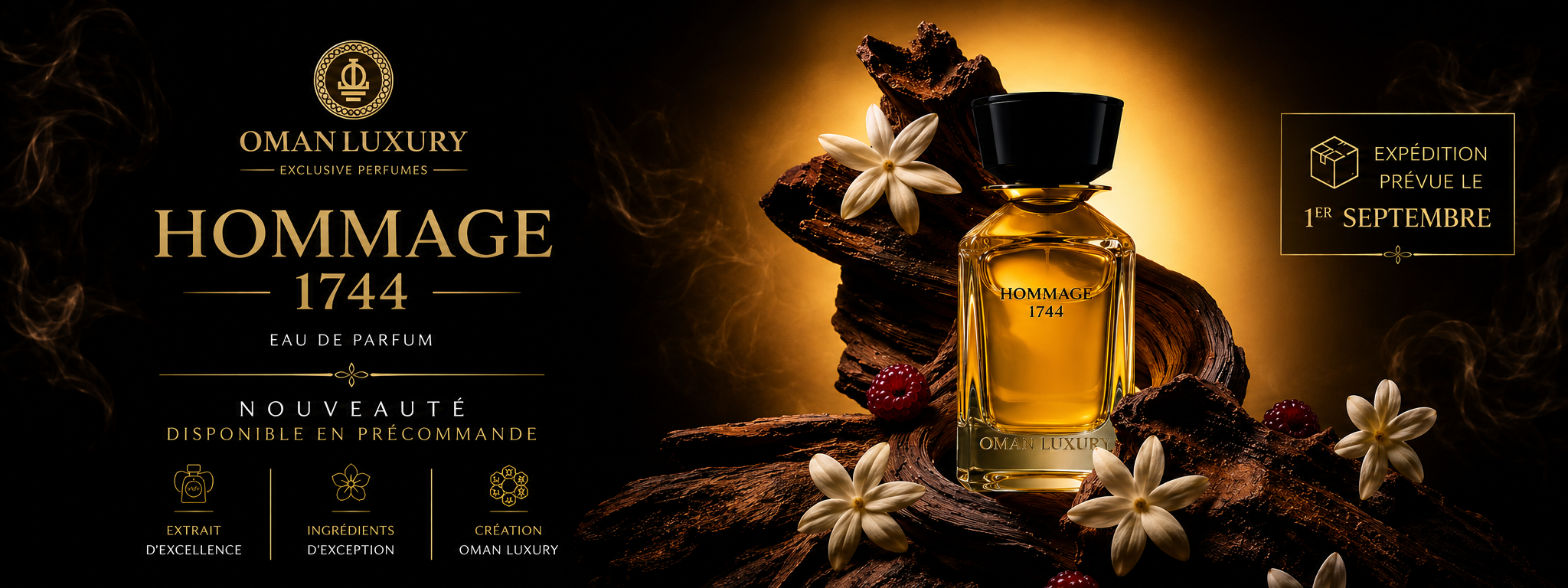 Oman Luxury Hommage 1744 – nouveauté disponible en précommande, expédition prévue le 1er septembre